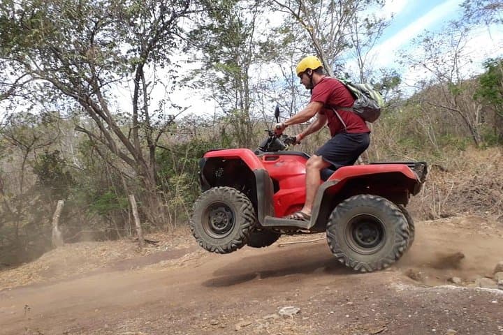 ATV and Canopy Zipline Tour from Tamarindo