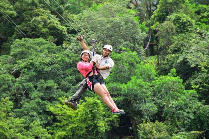Premium Tour: Rincón de la Vieja Volcano Adventure Combo Tour
