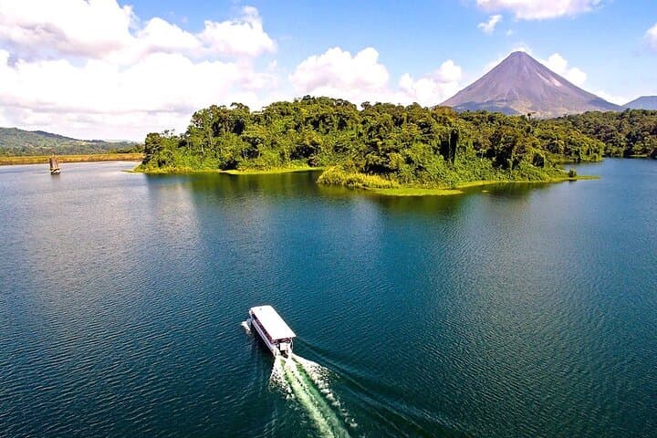 The Mighty Arenal Volcano: Hanging Bridges & Hot springs