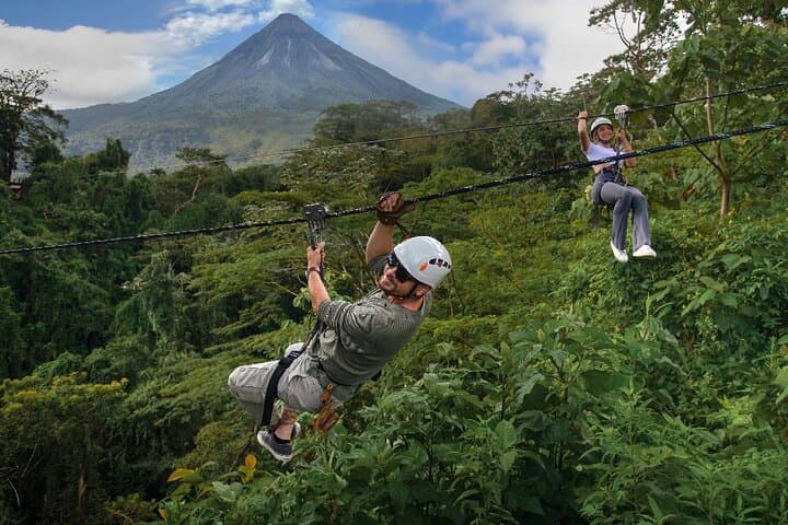 Canopy The Canyons with Hot Springs and Lunch – La Fortuna